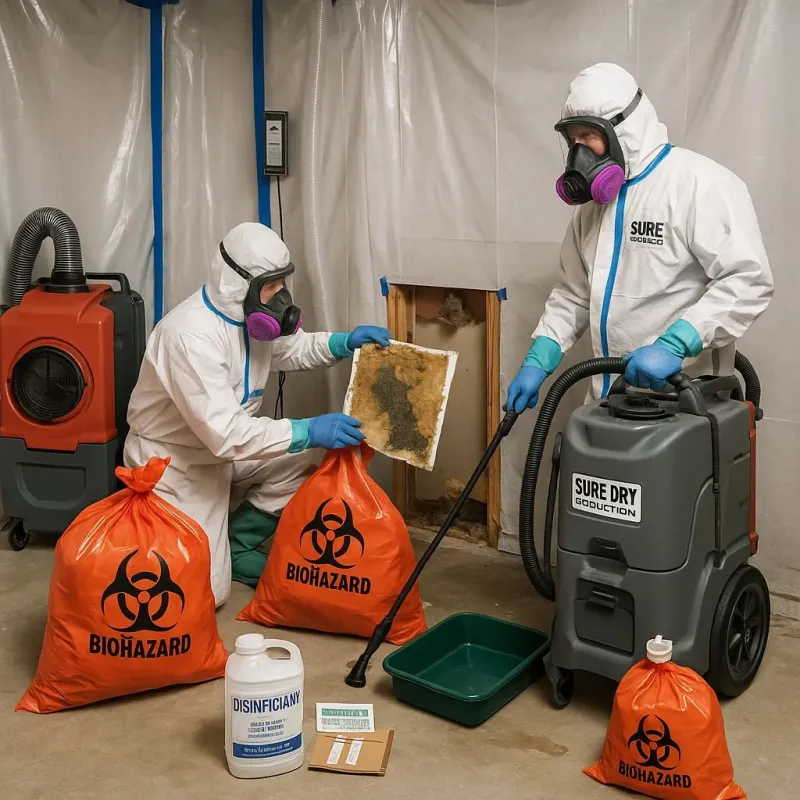 Contaminated Water Handling Protocols process in Sawyer County, WI