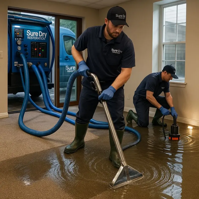 Water Extraction and Removal process in Sawyer County, WI